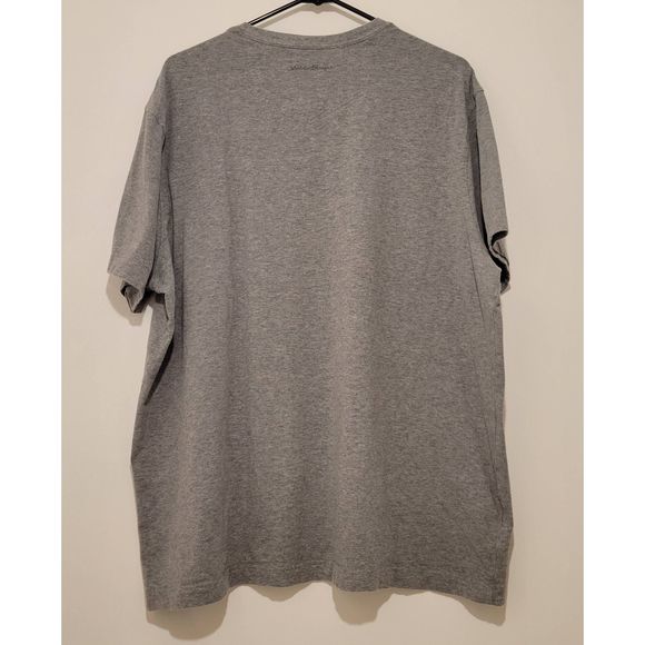Men's Fit Active Short-Sleeve T-Shirt Light Gray XXL - Picture 2 of 9